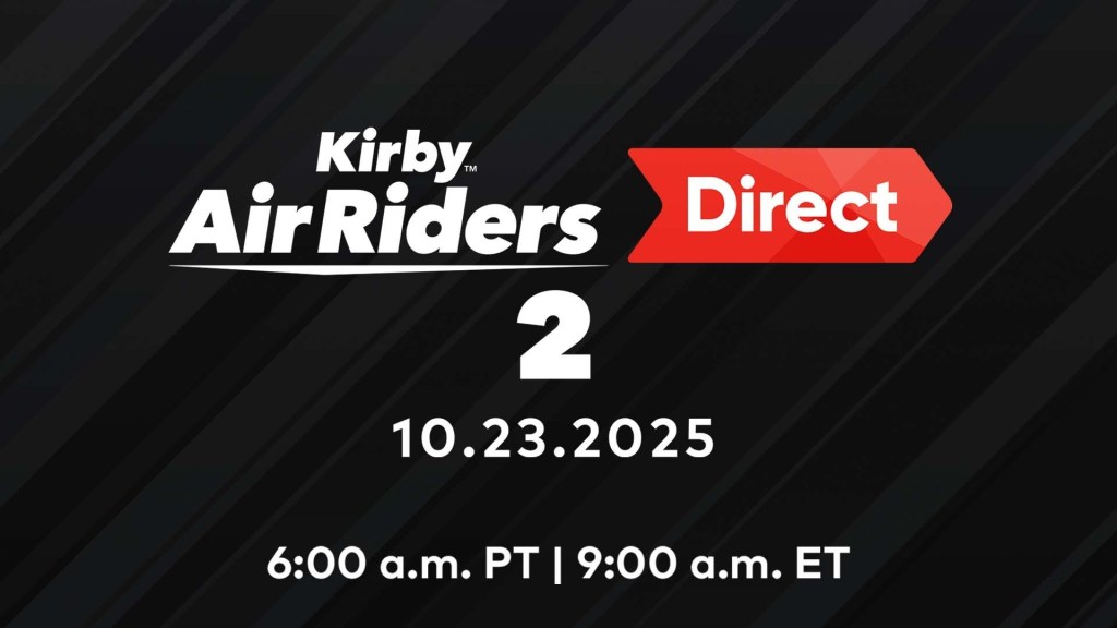 Sakurai Nintendo Direct #2 for Kirby Air Riders Date Announced We Have The Aussie&nbsp;Times