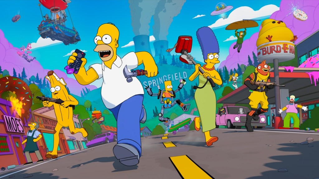 The Simpsons & Springfield join&nbsp;Fortnite